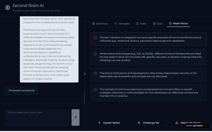 Second Brain AI – screenshot 4