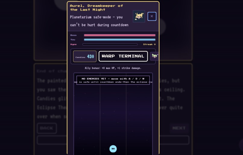 Starfall Reverie – screenshot 2