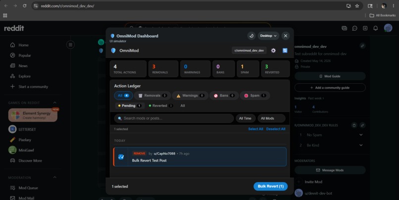 OmniMod – screenshot 3
