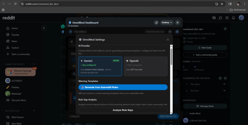 OmniMod – screenshot 4