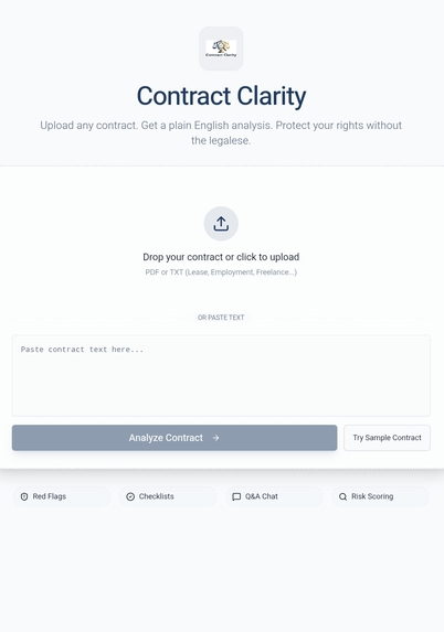 ⚖️ Contract Clarity – screenshot 2