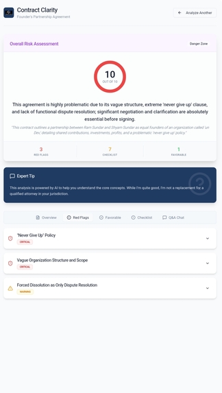 ⚖️ Contract Clarity – screenshot 5