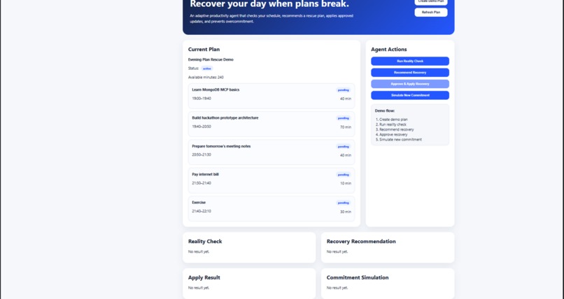 PlanRescue AI – screenshot 1
