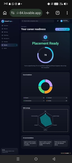 Careerforge Ai – screenshot 6