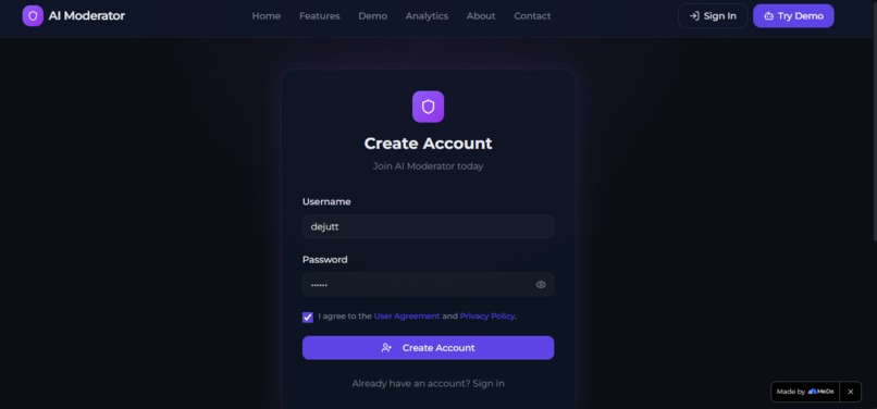 AI Moderator Assistant for Student Communities – screenshot 5