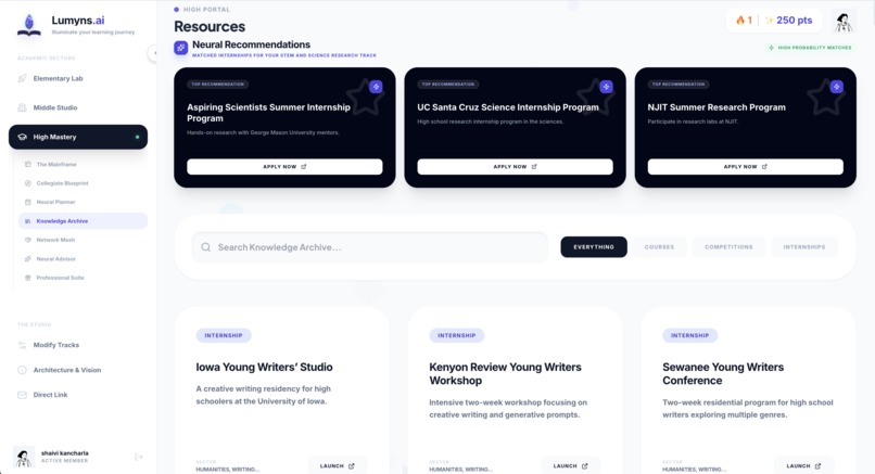 Lumyns.ai  – screenshot 1