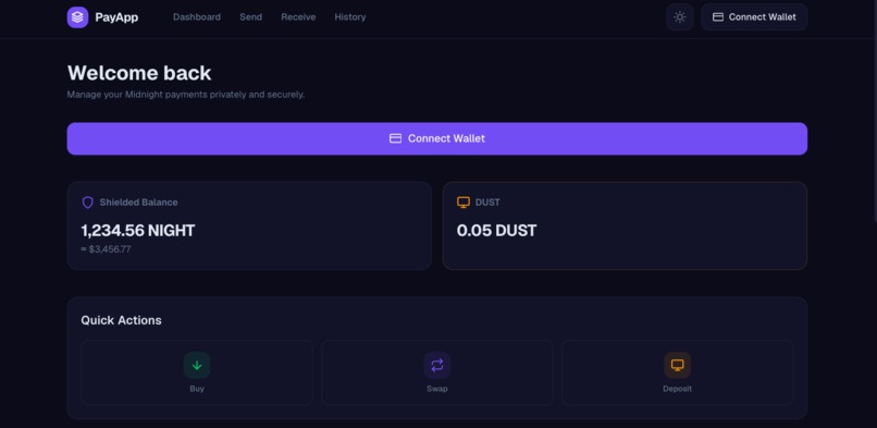 blogchain payment application – screenshot 6