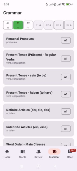 DeutschTutor - AI German Learning Agent – screenshot 2