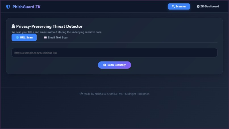 PhishGuard ZK: Privacy AI – screenshot 1