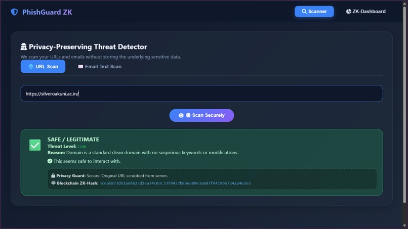 PhishGuard ZK: Privacy AI – screenshot 3