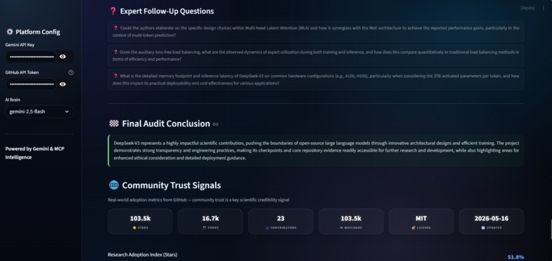 VerifyAI: Autonomous Scientific Intelligence Platform – screenshot 11