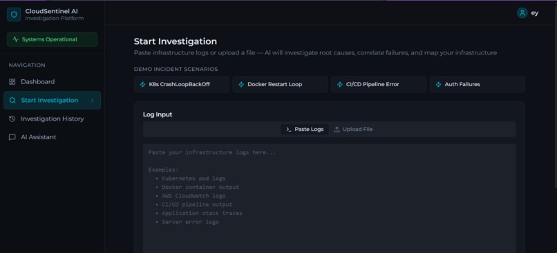 CloudSentinel AI  – screenshot 2