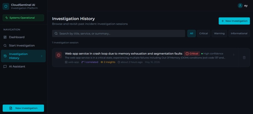 CloudSentinel AI  – screenshot 3