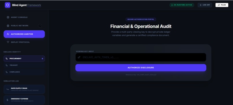 Blind Agent Framework – screenshot 3