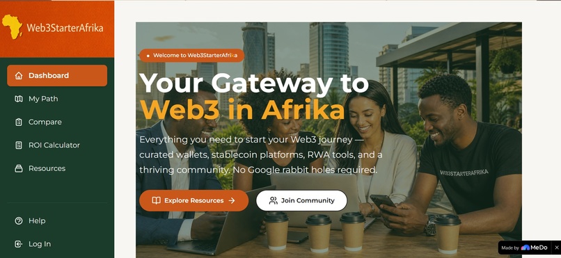 Web3StarterAfrika – screenshot 1
