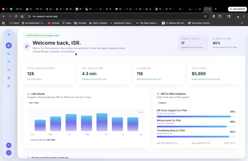 ISR Support Co-pilot – screenshot 1