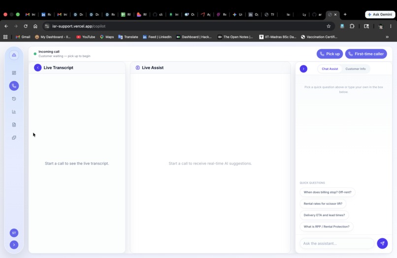 ISR Support Co-pilot – screenshot 2