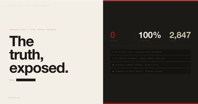 UnRedacted – screenshot 1