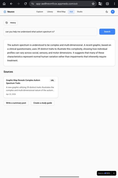 Neuron: A Second Brain – screenshot 5