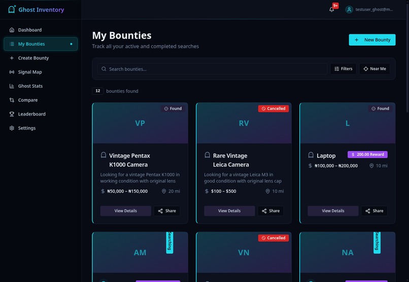 Ghost inventory Finder – screenshot 2
