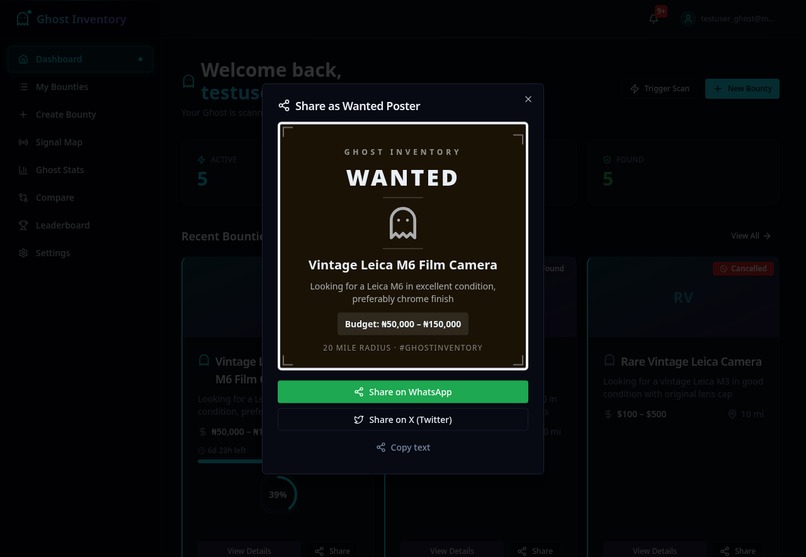 Ghost inventory Finder – screenshot 4