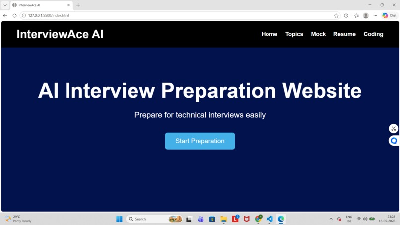 InterviewAce AI – screenshot 1