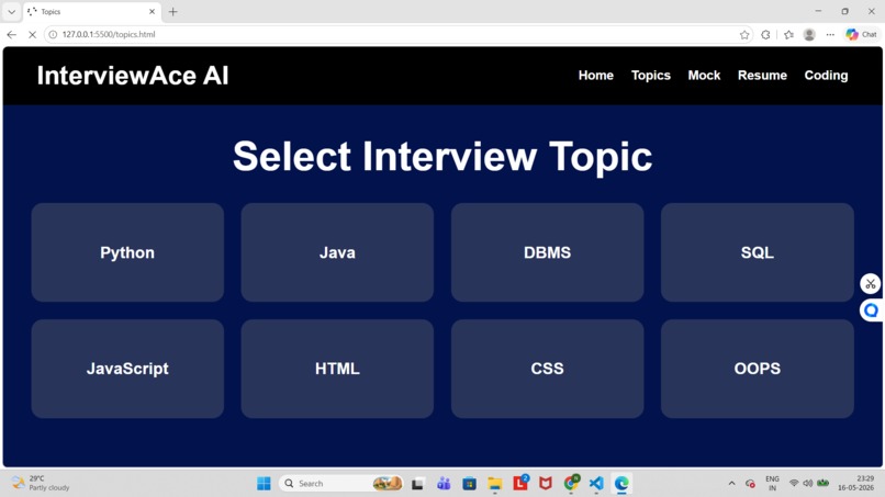 InterviewAce AI – screenshot 2
