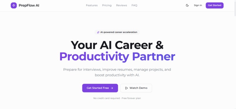 PrepFlow AI – screenshot 1