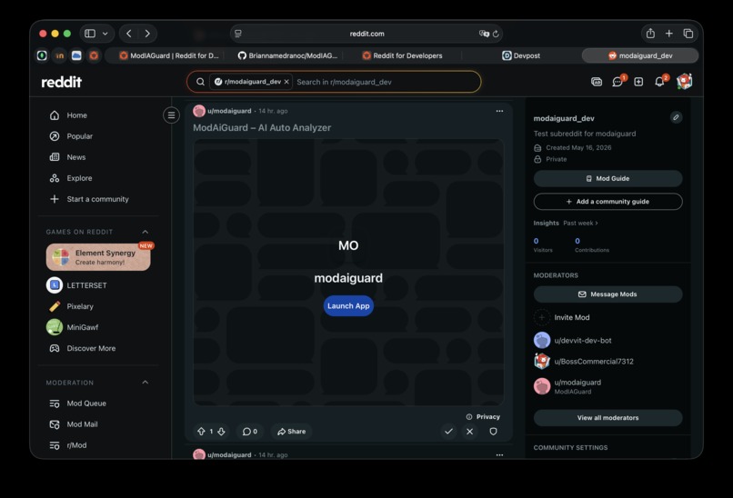 ModIAGuard – screenshot 1