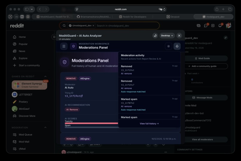 ModIAGuard – screenshot 2