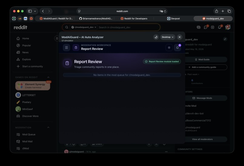 ModIAGuard – screenshot 3