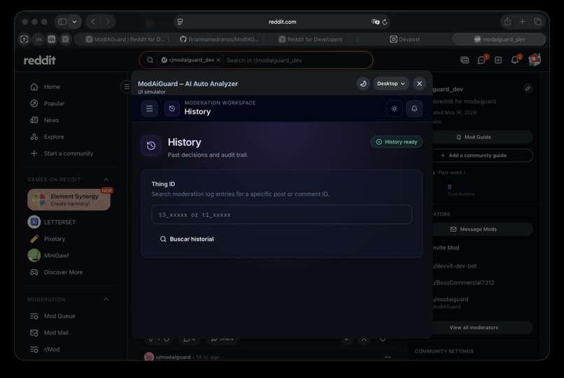 ModIAGuard – screenshot 5