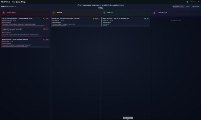 ModPilot AI – screenshot 1