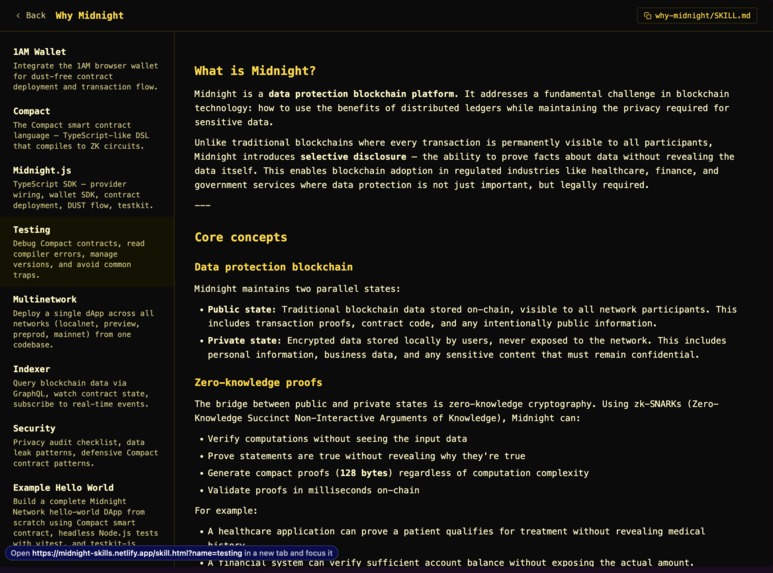 Midnight Skills – screenshot 1
