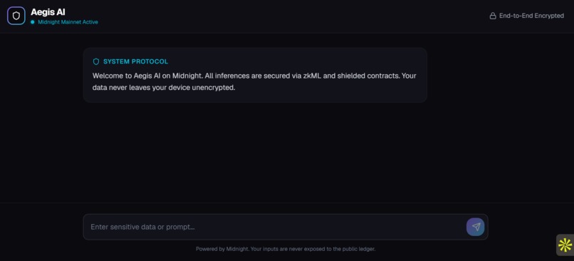Aegis AI – screenshot 1