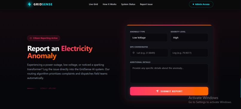 GridSense AI – screenshot 4