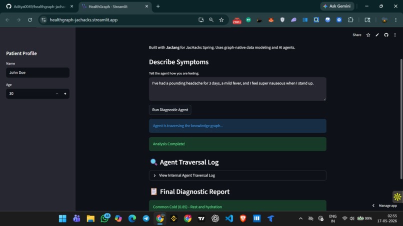 HealthGraph – screenshot 2