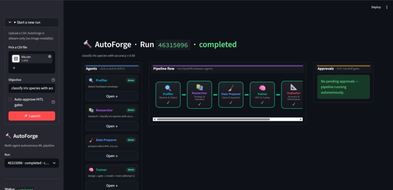 AutoForge – screenshot 1