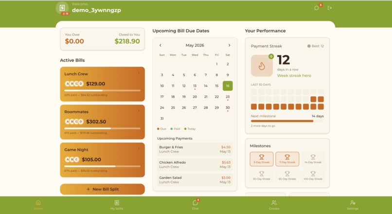 Splitly – screenshot 2