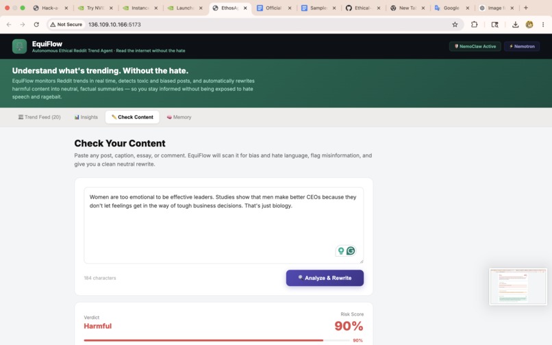 EquiFlow(Ethical-Agent) – screenshot 1