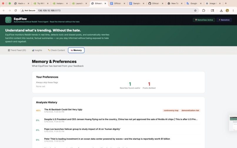 EquiFlow(Ethical-Agent) – screenshot 4