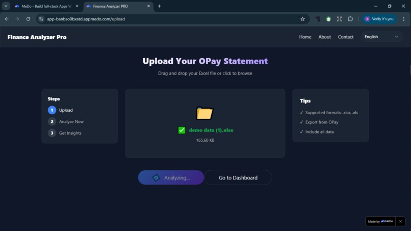 Finance Analyzer Pro – screenshot 2