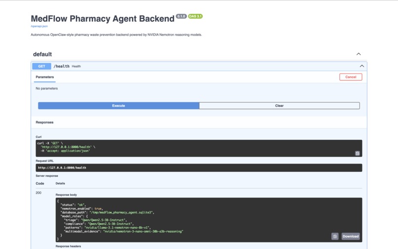 MedFlow – screenshot 1