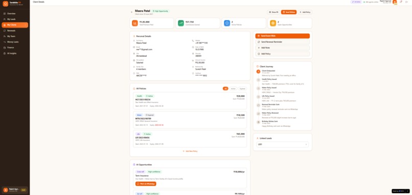 Suraksha OS - Insurance CRM – screenshot 3