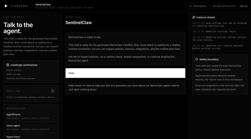 ClawForge – screenshot 3
