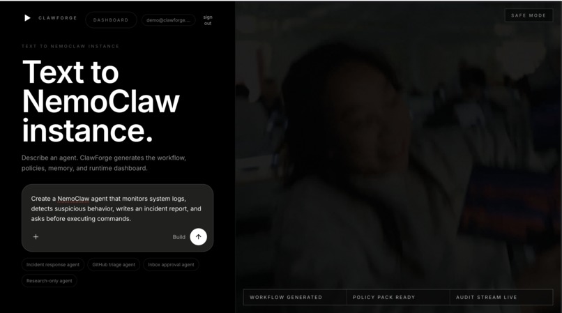 ClawForge – screenshot 1