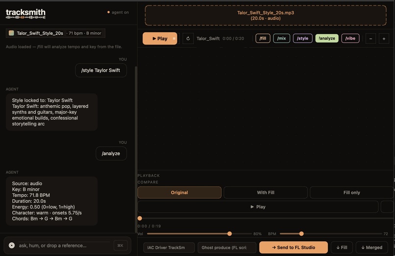 TrackSmith – screenshot 2
