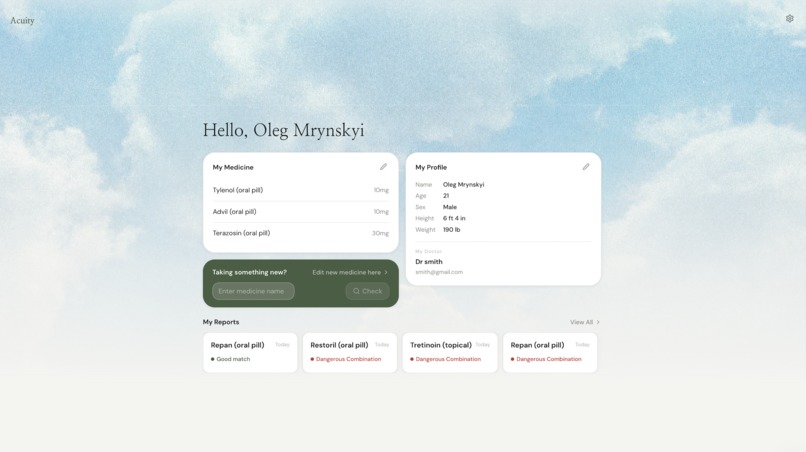 Acuity Polypharma – screenshot 1