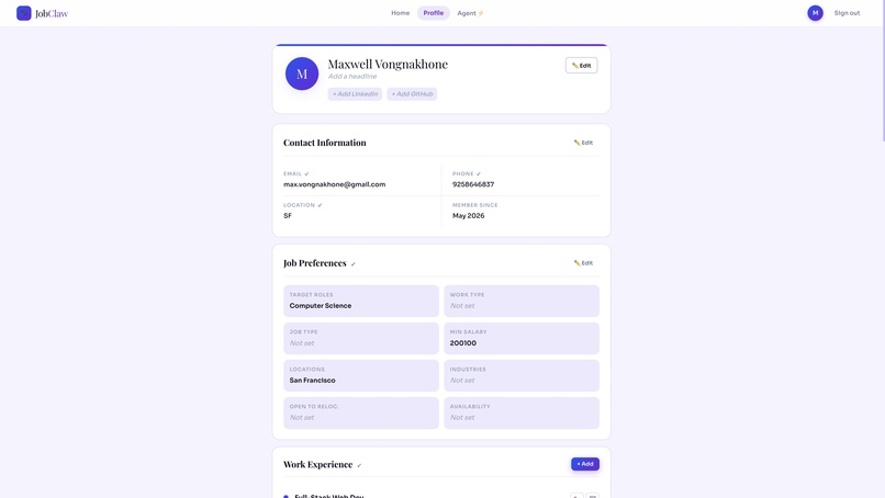 JobClaw – screenshot 2