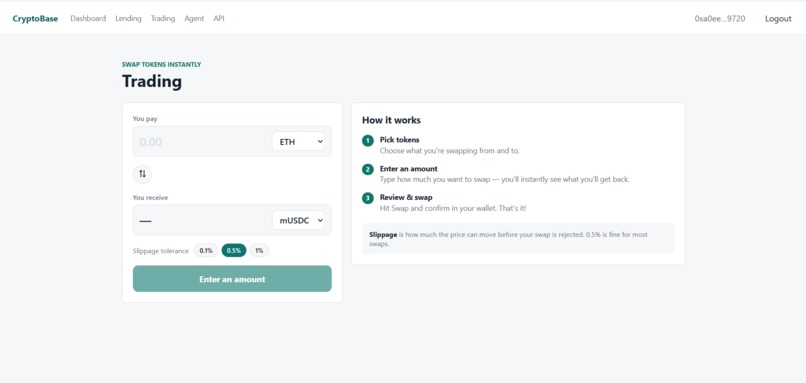 CryptoBase – screenshot 2